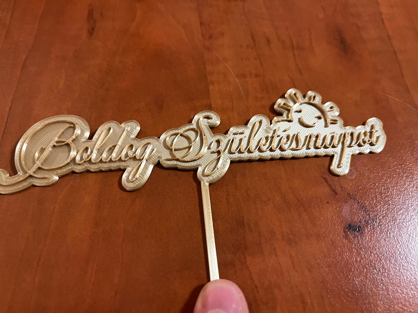 3D nyomtatott beszúró
